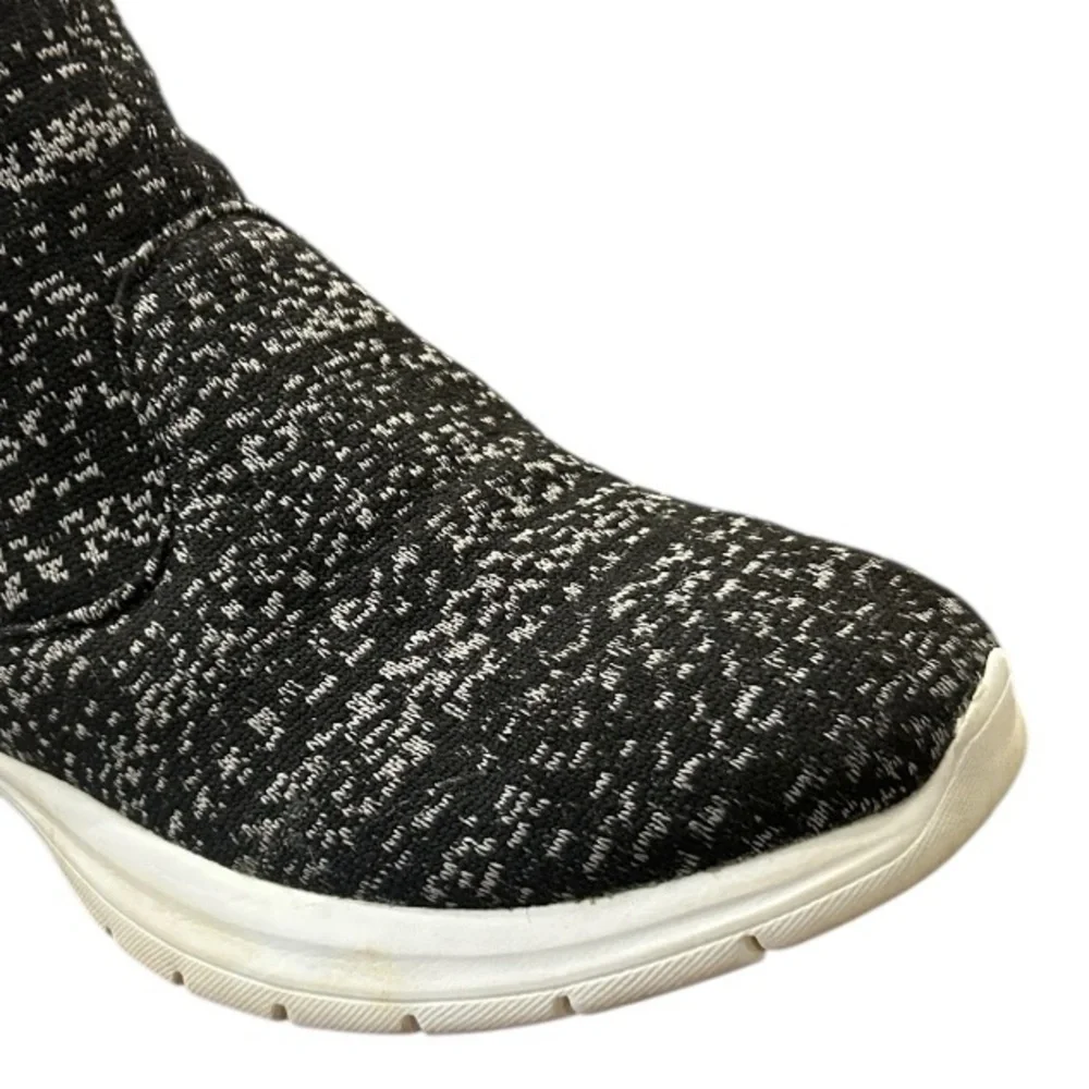 Telic Apres-Ski Recovery Comfort Boot Granite Gray Ankle High Top Faux Fur Sz 8